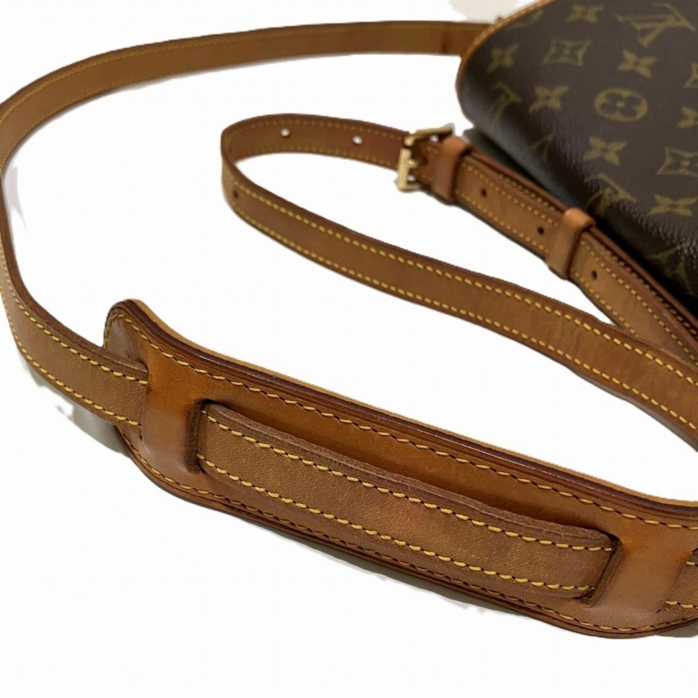LOUIS VUITTON Brown Monogram Canvas Shoulder Bag - Picture 6 of 9